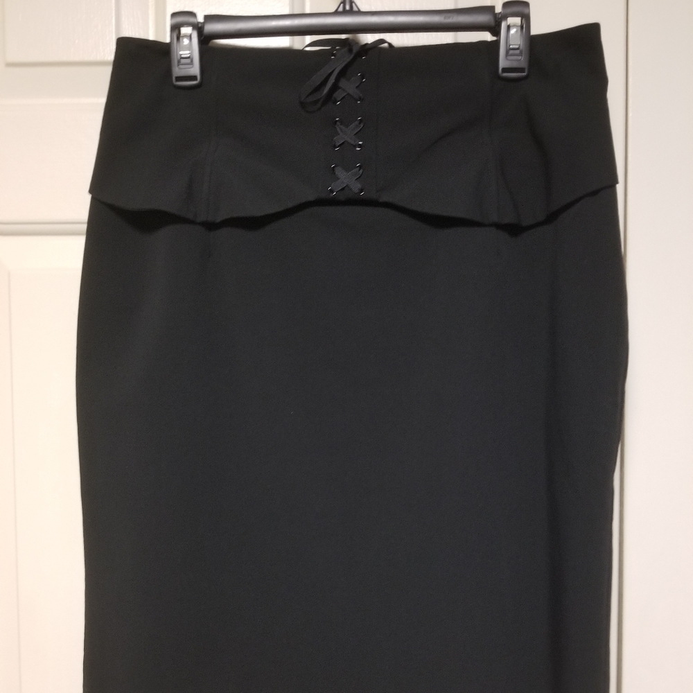 Worthington Petite Black Skirt